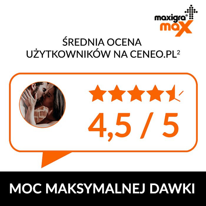 Maxigra Max 50 mg 2 tabletki