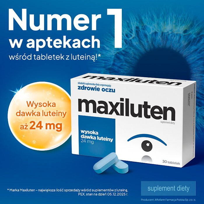 Maxiluten tabletki, 30 szt.