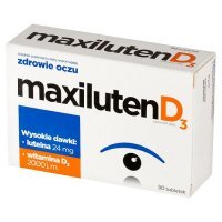 Maxiluten D3 30 tabletek