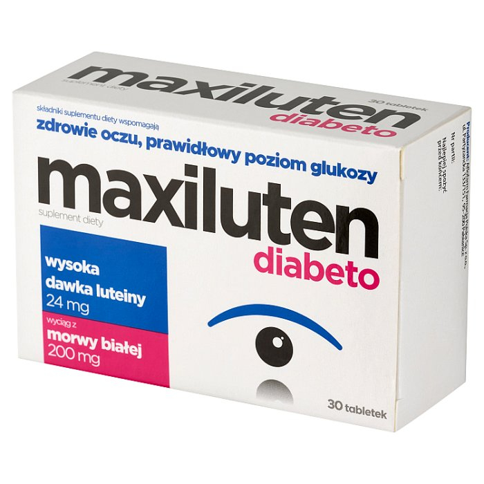 Maxiluten Diabeto tabletki, 30 szt.