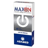 MaxOn Active 25 mg, 4 tabletki powlekane