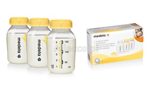 MEDELA Butelki na pokarm 3 szt. po 150 ml