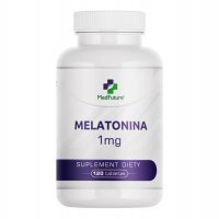 MedFuture Melatonina 1 mg tabletki na poprawę jakości snu, 120 szt.