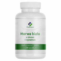 MedFuture Morwa biała + chrom + cynamon kapsułki, 60 szt.