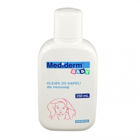 Mediderm Baby olejek do kąpieli dla niemowląt od 1. miesiąca, 250 ml