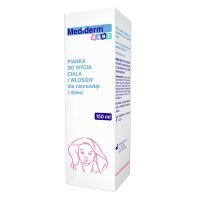 Mediderm Baby pianka do mycia ciała i włosów dla dzieci i niemowląt, 150 ml