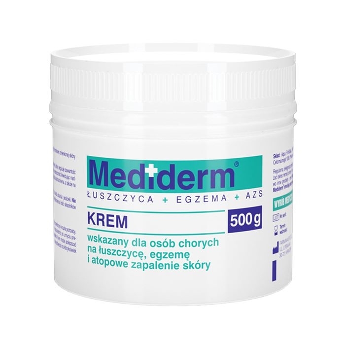 Mediderm krem na łuszczycę, egzemę i AZS, 500 g