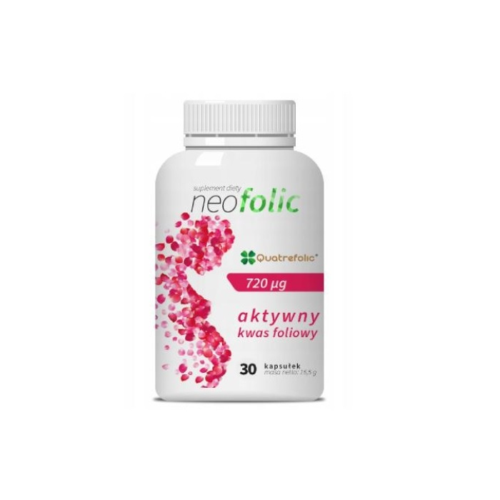 Medimes Neofolic kapsułki z aktywnym kwasem foliowym, 30 szt.