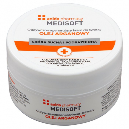 Medisoft krem odżywczo-regenerujący olejek arganowy 100 ml