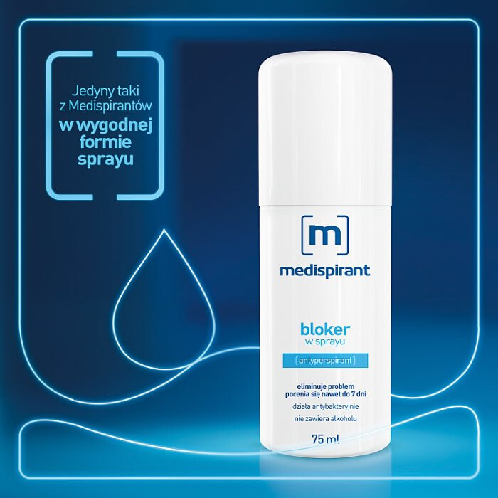 Medispirant Bloker spray, 75 ml