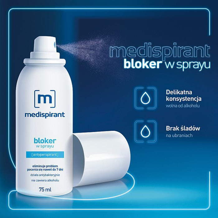Medispirant Bloker spray, 75 ml
