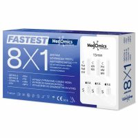 Medomics Test Combo 8w1 SARS-CoV-2, Grypa A/B, RSV, ADV, PIV, HRV, MPV, 1 szt.