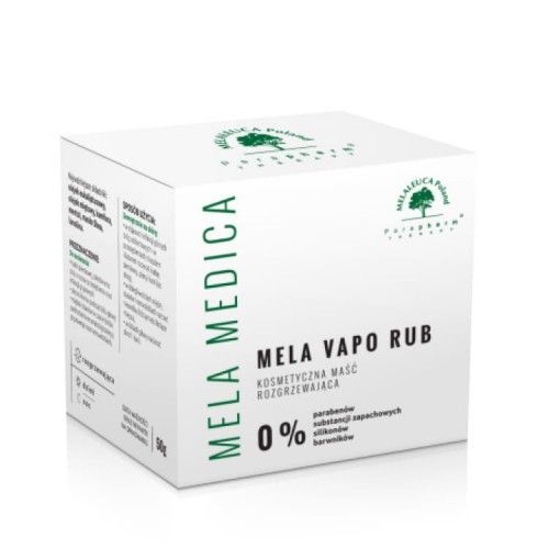 Mela Medica maść rozgrzewająca skóra, 50 g