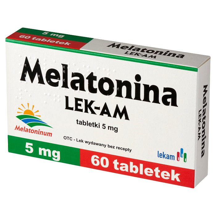 Melatonina 5 mg 60 tabletek