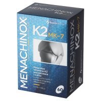 Menachinox K2 MK-7 kapsułki na wsparcie kości, 60 szt.
