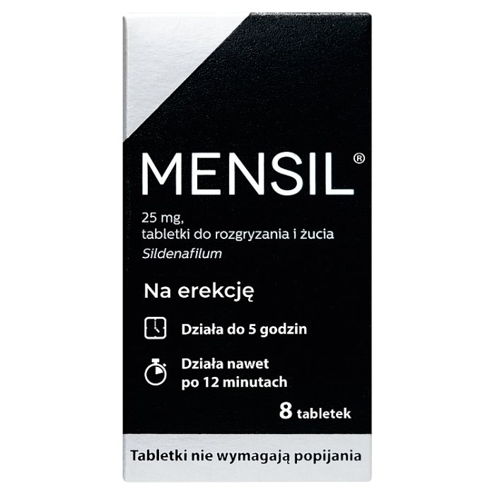 Mensil 8 tabletek do rozgryzania