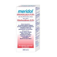 Meridol Chlorheksydyna 0,2% płyn do płukania jamy ustnej, 300 ml