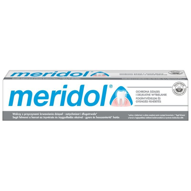 Meridol pasta do zębów delikatne wybielanie, 75 ml