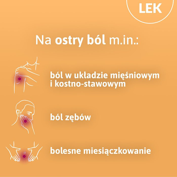 Metafen Dexketoprofen 25mg 20 tabletek powlekanych