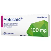 Metocard 100 mg 30 tabletek