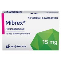 Mibrex 15 mg tabletki powlekane, 14 szt.