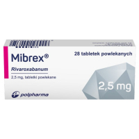 Mibrex 2,5 mg tabletki powlekane, 28 szt.
