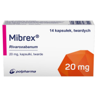 Mibrex 20 mg kapsułki twarde, 14 szt.