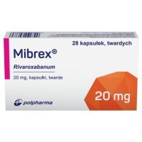 Mibrex 20 mg kapsułki twarde, 28 szt.