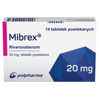 Mibrex 20 mg tabletki powlekane, 14 szt.