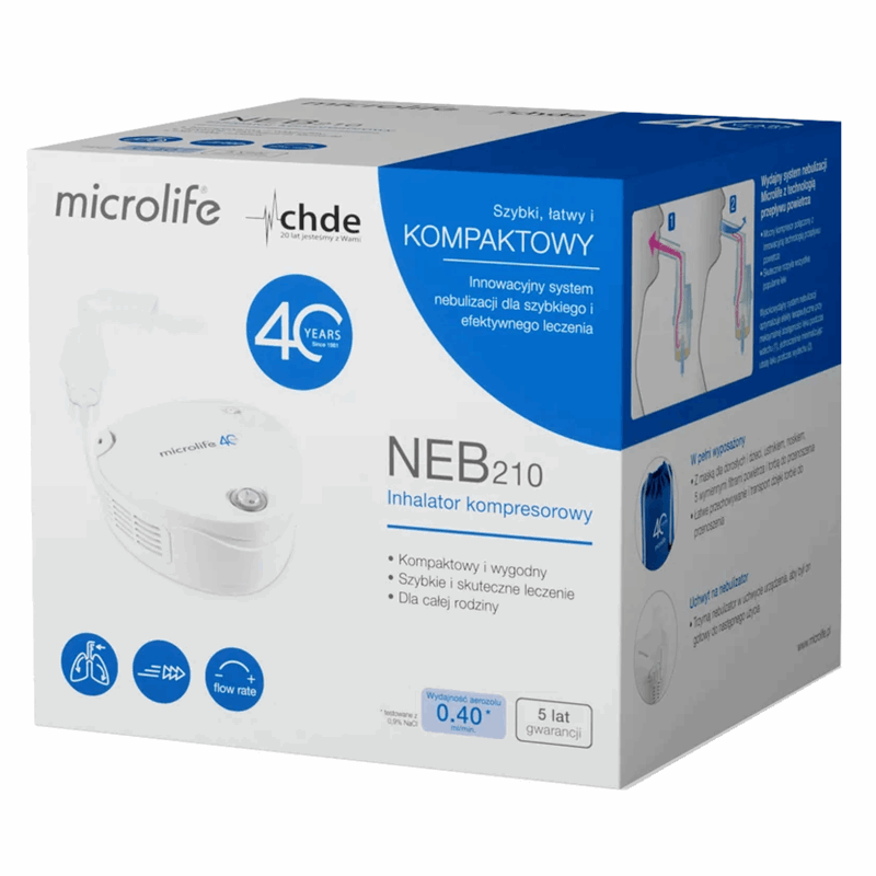 Microlife Neb 210 Inhalator kompresorowy, 1szt.