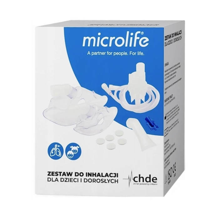 Microlife Zestaw do nebulizacji dla dzieci i dorosłych, 1 szt.