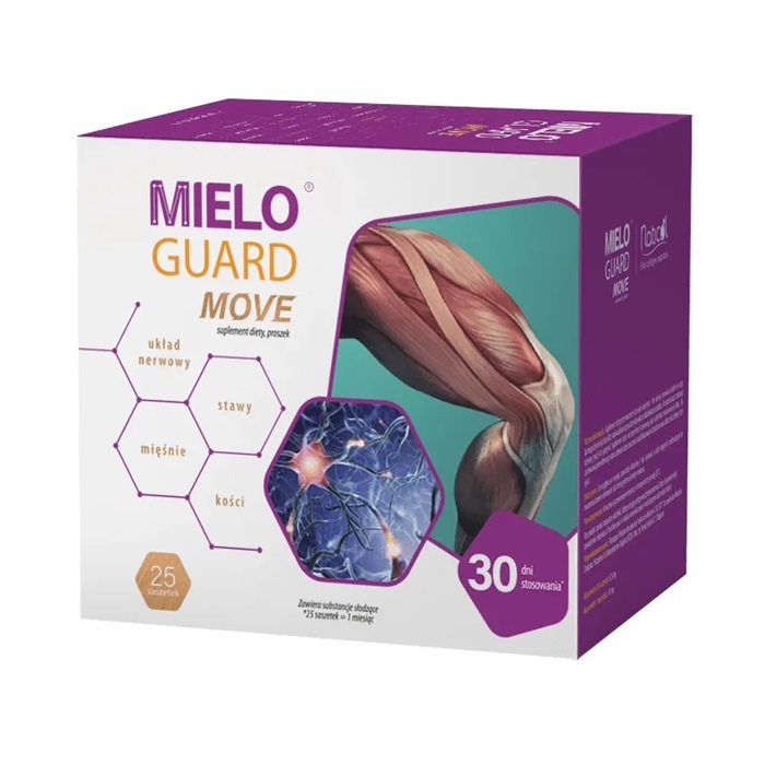 Mieloguard Move saszetki na stawy, mięśnie i kości, 25 szt.
