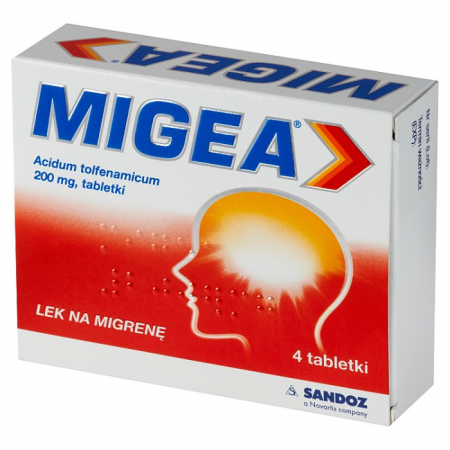 Migea 200 mg 4 tabletki