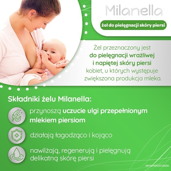Milanella Żel, 75 ml