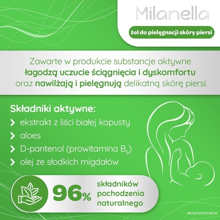 Milanella Żel, 75 ml