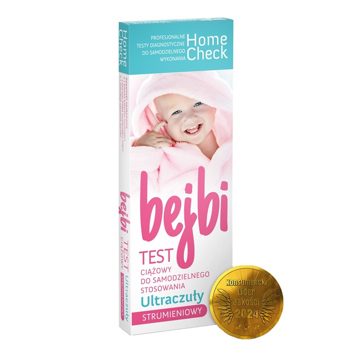 Milapharm Bejbi Ultraczuły test ciążowy strumieniowy, 1 szt.