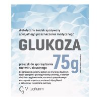 Milapharm Glukoza proszek doustny, 75 g
