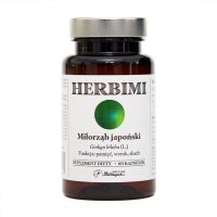 Miłorząb Japoński Herbimi kapsułki twarde, 60 szt.