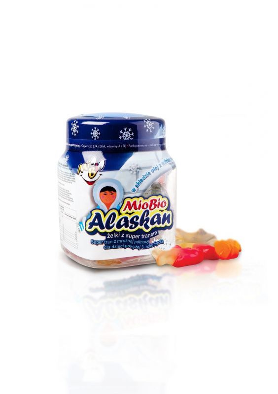 Mio Bio Alaskan żelki, 30 szt.