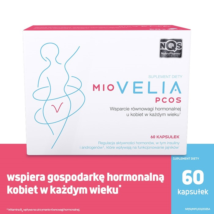Miovelia PCOS kapsułki, 60 szt.