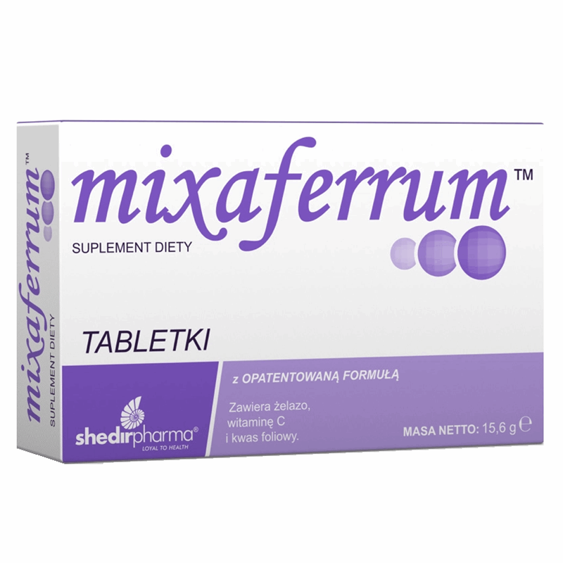 Mixaferrum tabletki, 30 szt.
