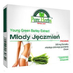 Młody jęczmień Premium 30 kaps.