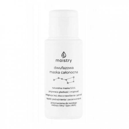 MOISTRY Dwufazowa maska całonocna, 50 ml