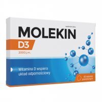 Molekin D3 2000 j.m. tabletki powlekane, 60 szt.