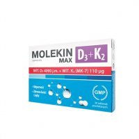 Molekin Max D3+K2 tabletki powlekane, 30 szt.