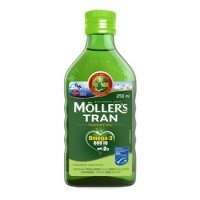 MOLLERS Tran Norweski o aromacie jabłkowym 250 ml