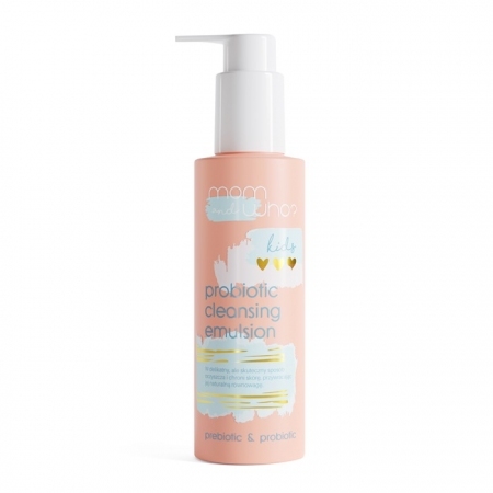 Mom & Who? Kids Emulsja do mycia twarzy pre i probiotyczna 150 ml