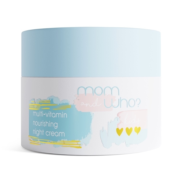 Mom & Who? Kids Krem multiwitaminowy na noc dla dzieci 50 ml