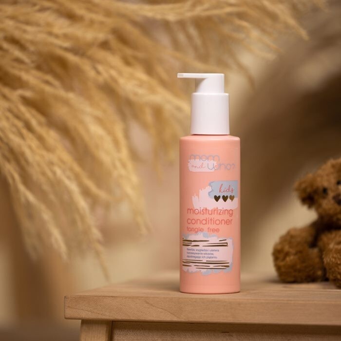 Mom & Who? Kids Nawilżająca odżywka ułatwiająca rozczesywanie włosów 150 ml
