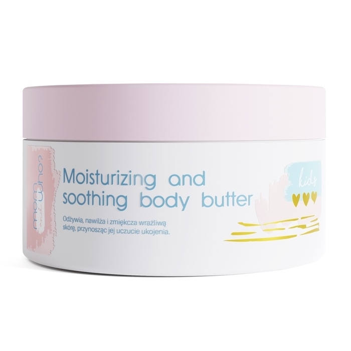 Mom & Who? Kids Nawilżająco-kojące masełko do ciała dla dzieci 100 ml